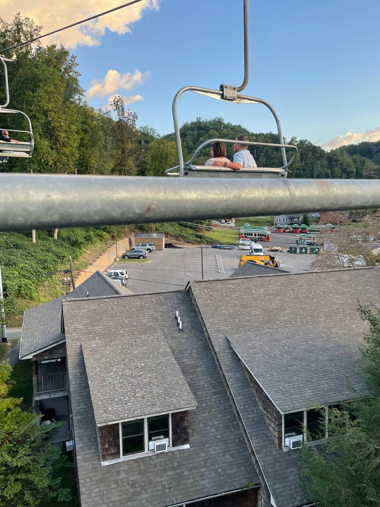 Chairlift to Anakeesta in Pigeon Forge