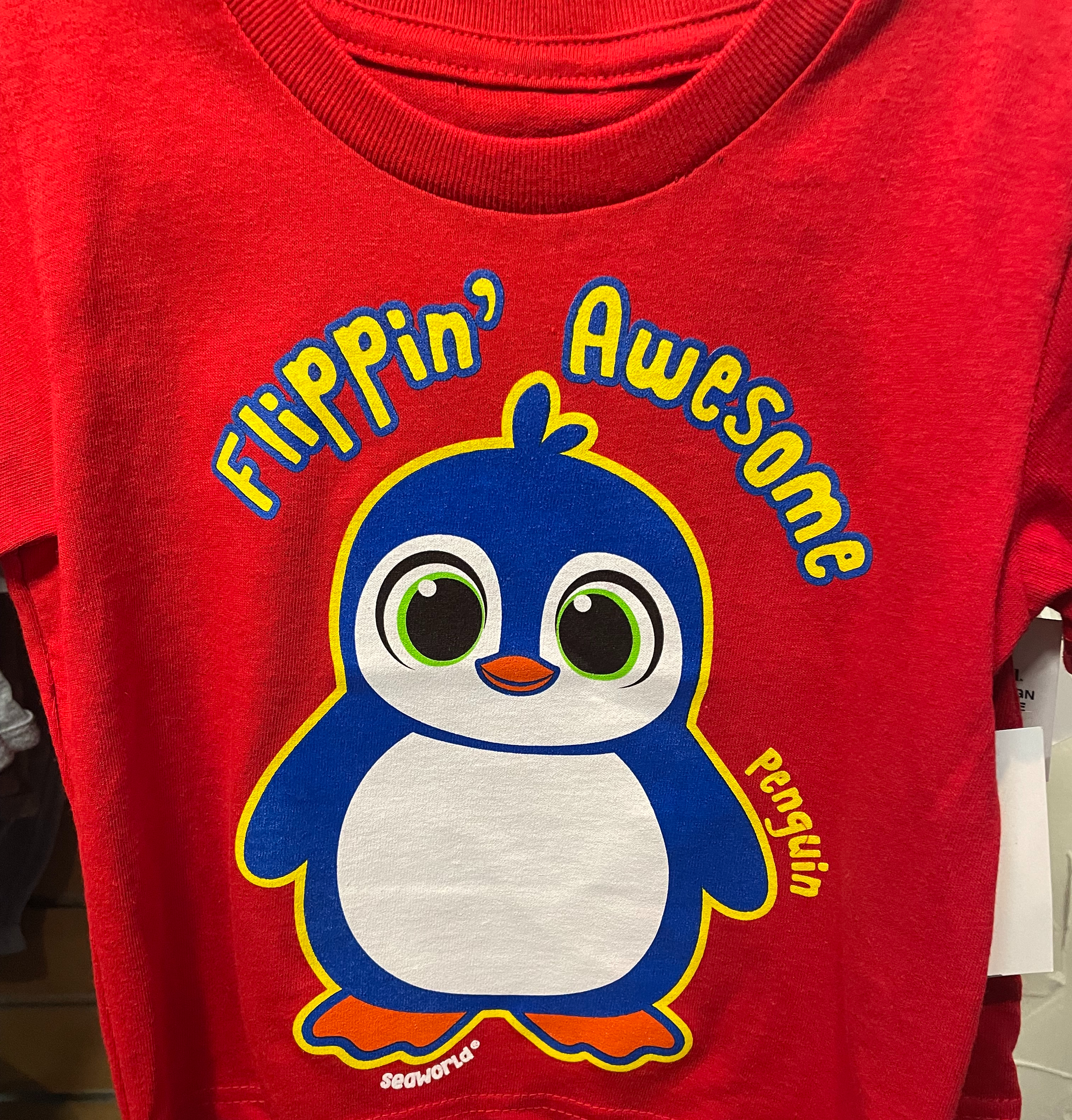 Penguin t-shirt SeaWorld San Antonio